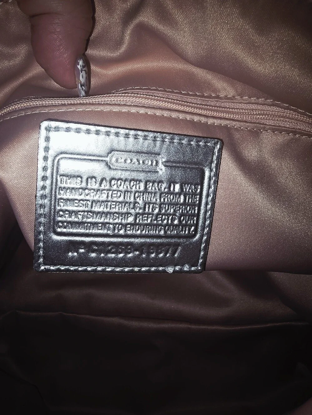 Coach Poppy Ikat Signature C Glam Tote (Style No. 19877) - Picture 7 of 9